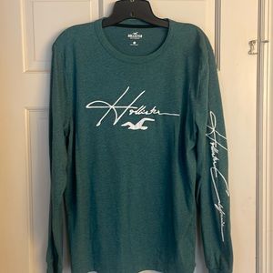 Two long sleeve Hollister T-shirts